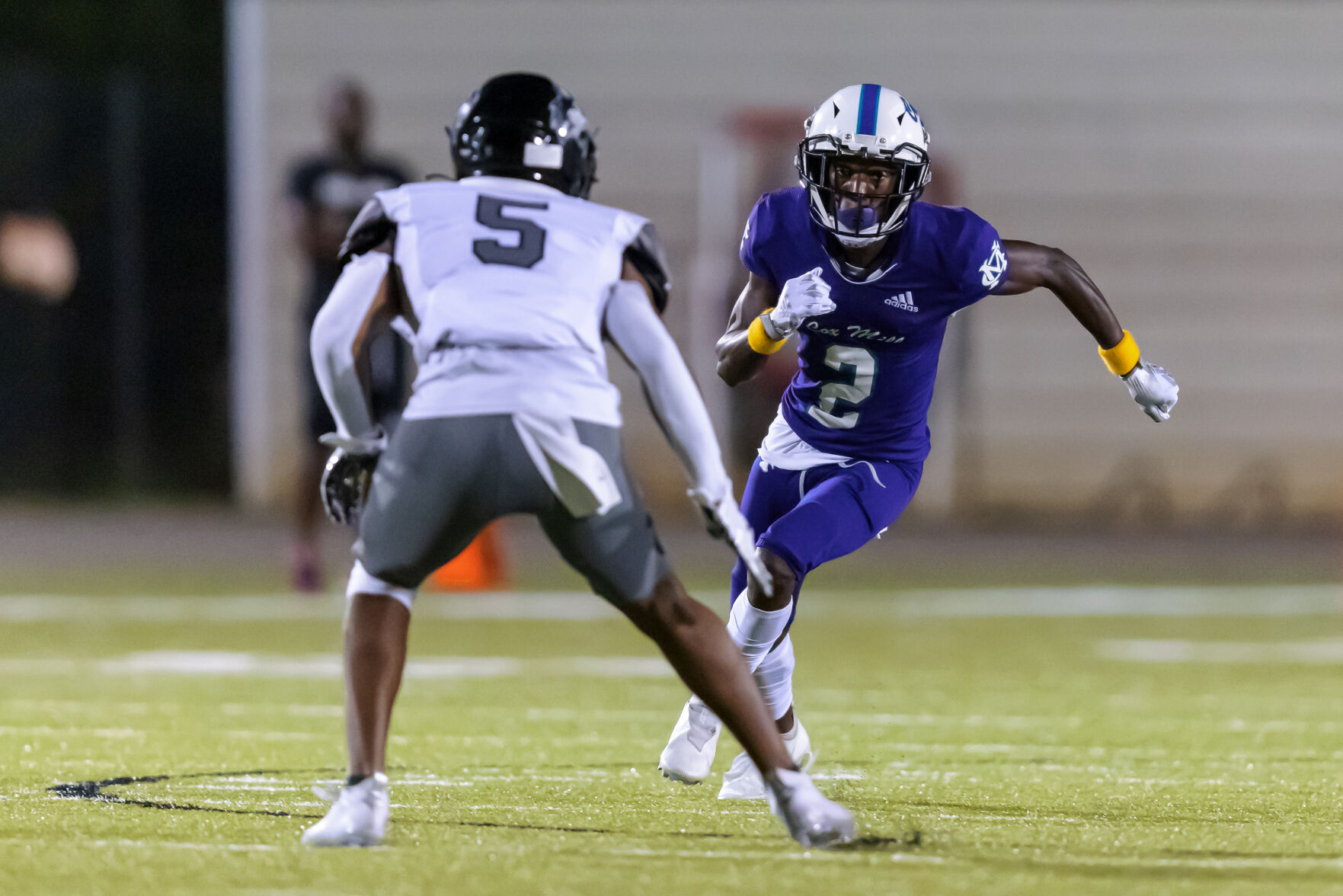 The Hough Huskey defeated the Cox Mill Chargers 48-7 on Friday night at Cox Mill High School.